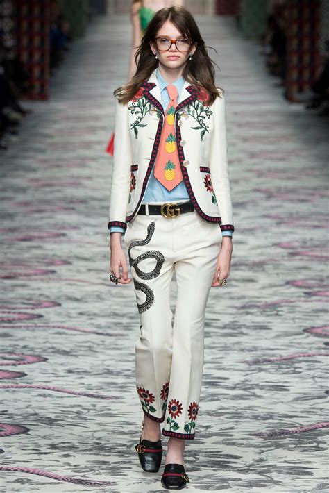 gucci woman suit|female gucci outfits.